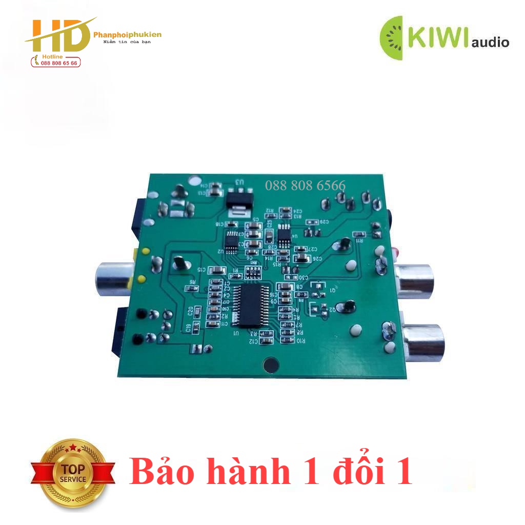 Bộ chuyển đổi âm thanh, Bộ chuyển đổi quang học DIGITAL TO ANALOG (L/R) KA-02 - Bảo hành 1 đổi 1 - Hàng Loại tốt