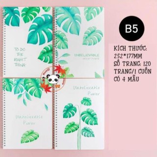 SỔ TAY B5 GIẤY KẺ NGANG