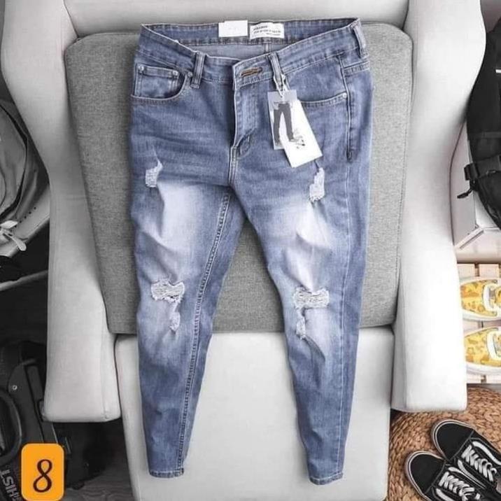 QUẦN DÀI JEAN NAM CAO CẤP HÓT TREND DỄ PHỐI ĐỒ PHONG CÁCH DẠO PHỐ THỜI TRANG MTH MS8 TMSHOP68QJ