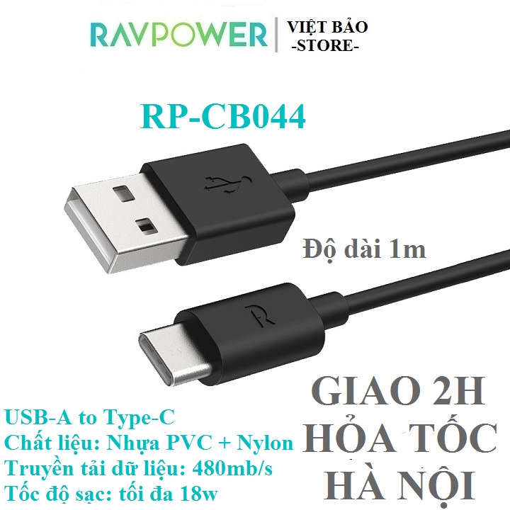 Củ Sạc 24W 2 Cổng USB ISmart 2.0 Sạc nhanh 12W 2.4A RAVPower RP- UC11 Prime