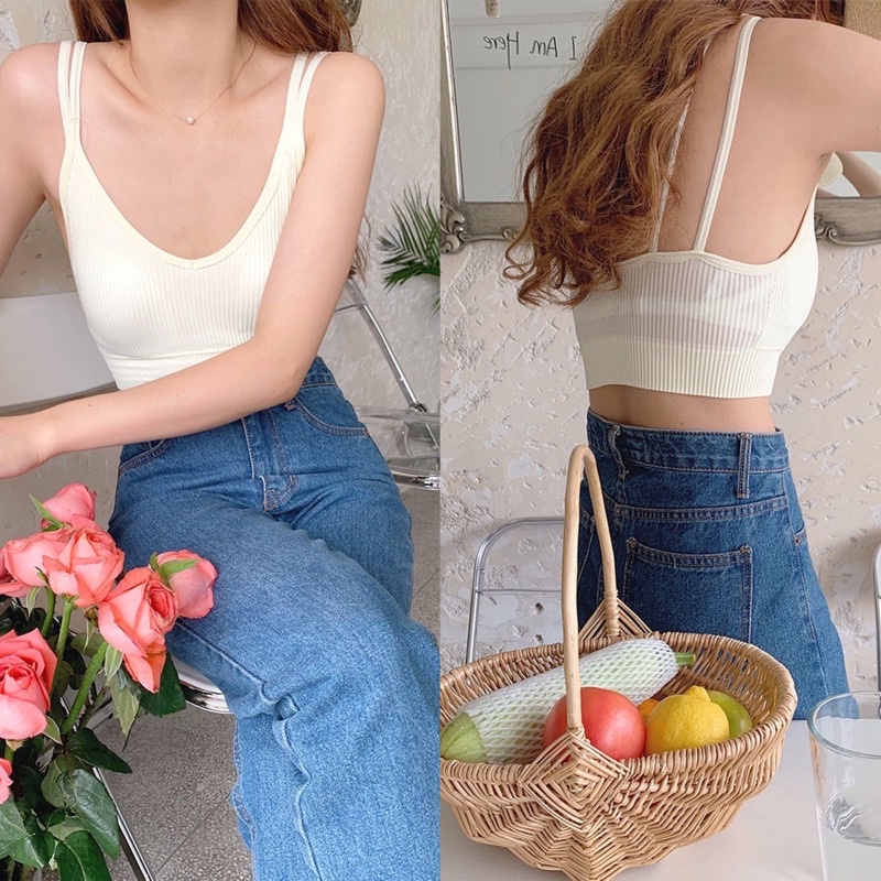 𝐙𝐢𝐧𝐧𝐢𝐚/𝐀́𝐨 𝐛𝐫𝐚 𝐭𝐨𝐩 𝐝𝐚̂𝐲 đ𝐨̂𝐢 𝐤𝐢𝐞̂̉𝐮 𝐝𝐚́𝐧𝐠 𝐛𝐚𝐬𝐢𝐜 𝟒 𝐦𝐮̀𝐚 (mút mỏng vừa)
