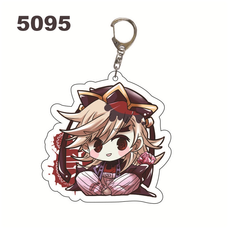 Móc Chìa Khóa Bằng acrylic Hình demon slayer juuni kitsuki anime muzan akaza douma kokushibou