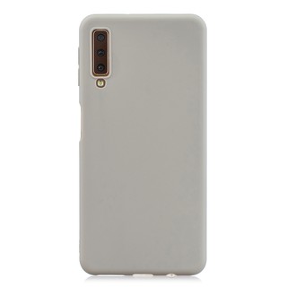 For Samsung A7 2018A10 A50 A70 Solid Color Matte Soft TPU case
