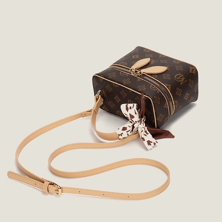 🌸 Hàng Order 🌸 Túi Xách Nữ CEEKAY Da Chần Họa Tiết Nắp Gập Quai Da Quai Xách Quấn Nơ Sang Chảnh Nữ Tính 🌸Hàng Quảng Châu