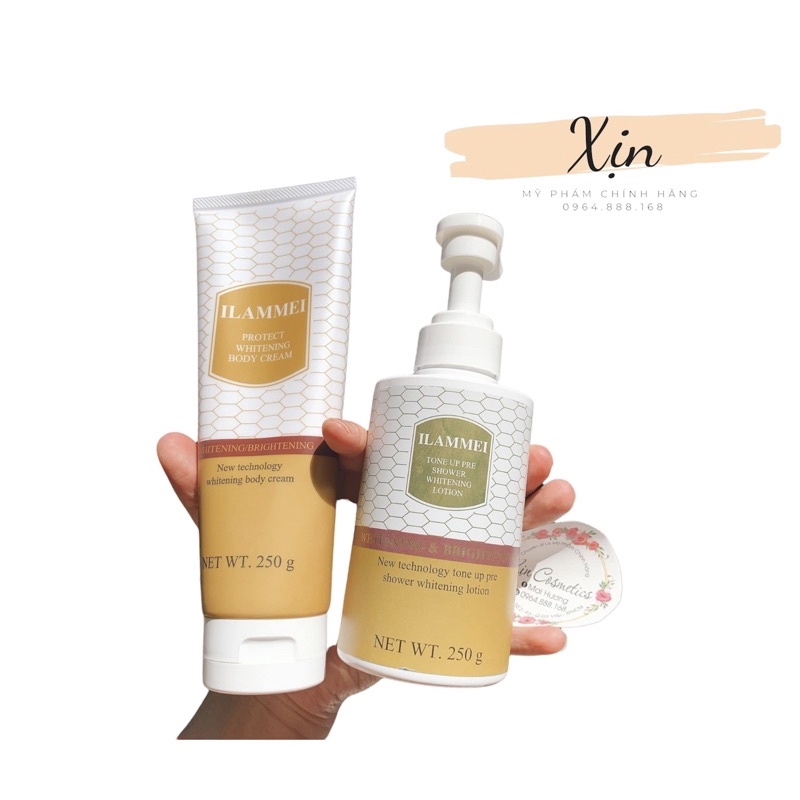 COMBO KEM BODY SỮA TẮM ILAMMEI THÁI LAN