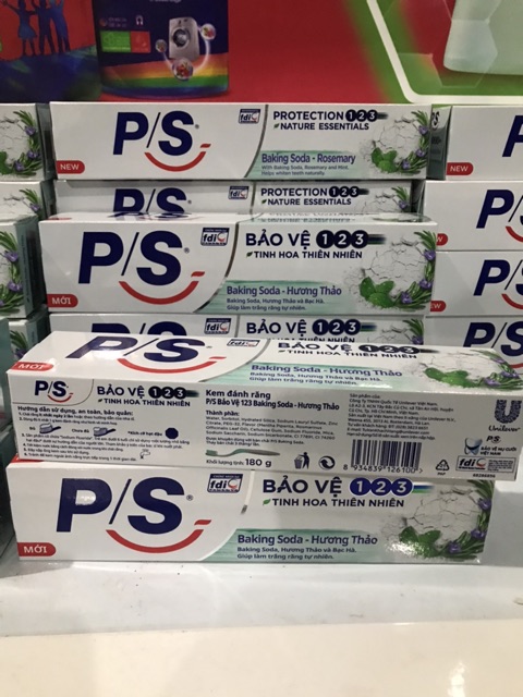 Kem Đánh Răng P/S Bảo Vệ 123 Banking Soda - Hương Thảo 180g