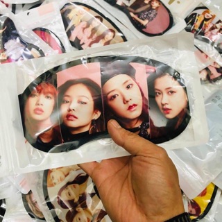 Bịt mắt ngủ kèm gel Blackpink