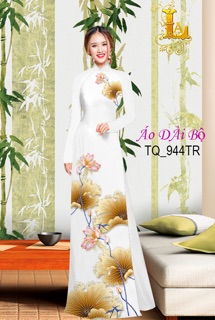 Áo dài hoa sen