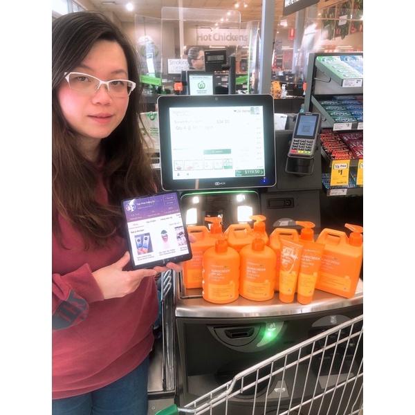 Kem chống nắng body Woolworths sunscreen SPF 50+ everyday lotion