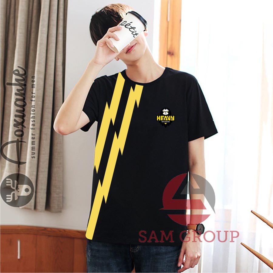 Áo Free Fire  Màu Đen In 3D Đội Tuyển HEAVY