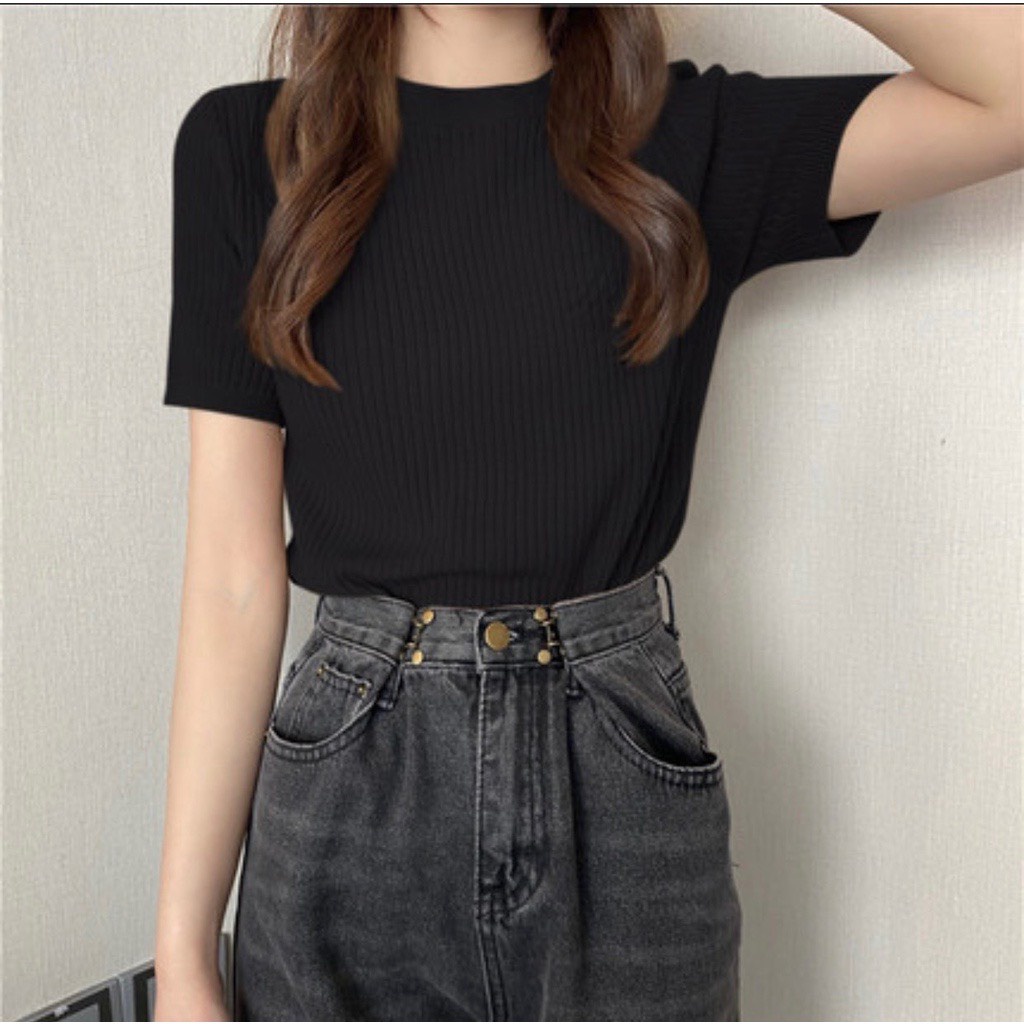 ÁO LEN QC CỔ TRÒN TAY BỒNG