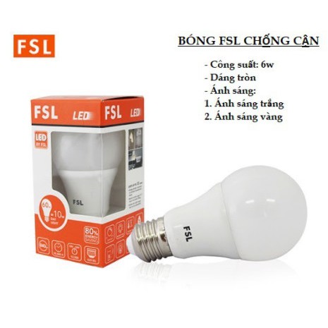 ĐÈN KẸP BÀN PIXAR - Bóng LED CHỐNG CẬN FSL 6W CHÍNH HÃNG