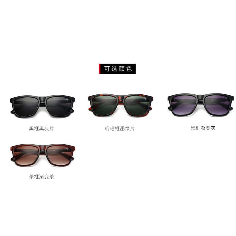 DOLCE &amp; GABBANA Kính Mát in Chữ Nhiều Màu Sắc Phong Cách Cổ Điển Thời Trang Chống Tia uv400 Dành Cho Nam Và Nữ