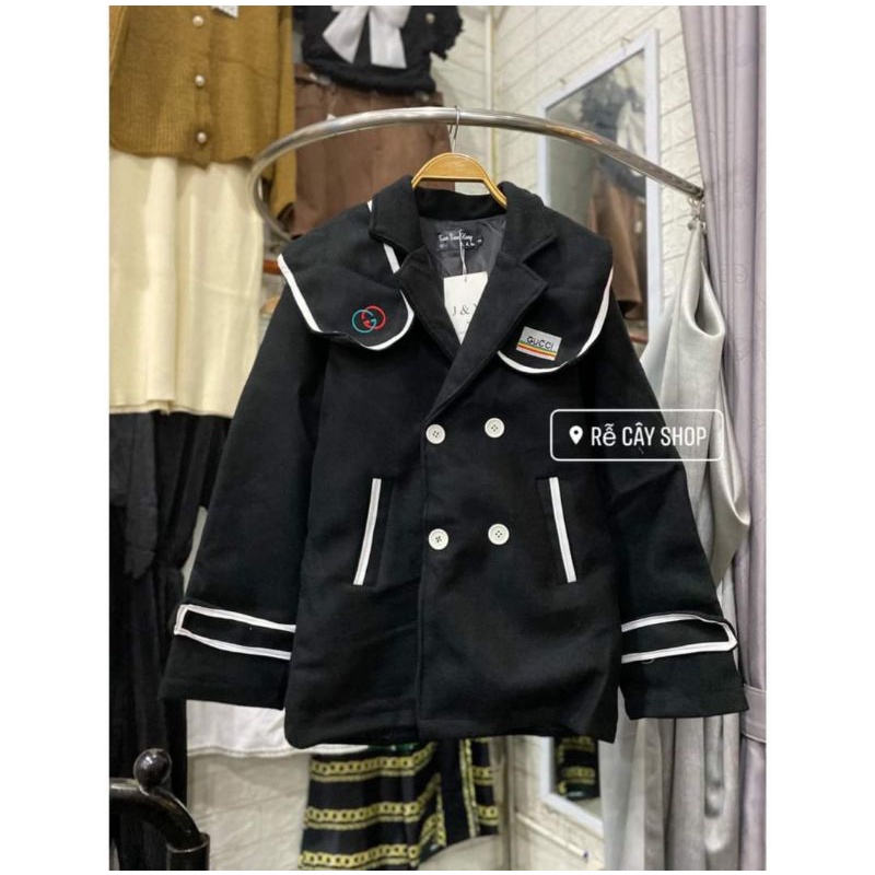 ÁO DẠ VEST CỔ CÓ THỂ THÁO RỜI