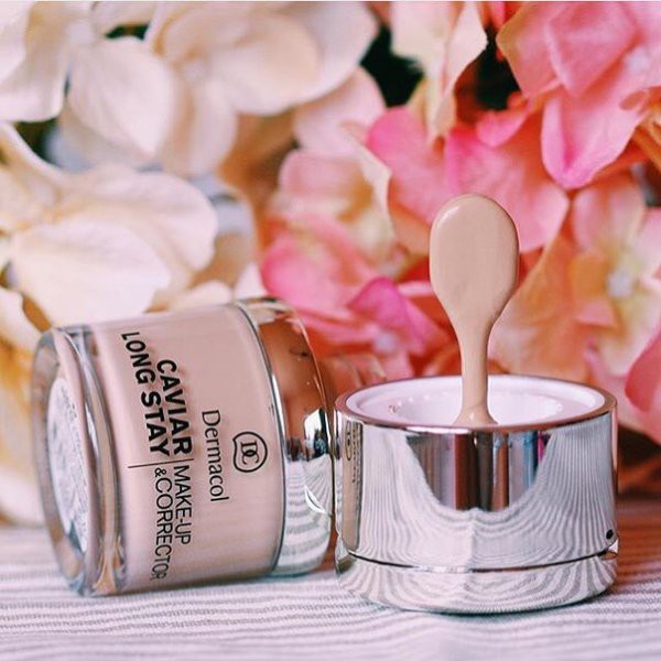 Kem Nền Chiết Xuất Trứng Cá Muối Dermacol Caviar Long-Stay Make-Up & Corrector 30ml | BigBuy360 - bigbuy360.vn