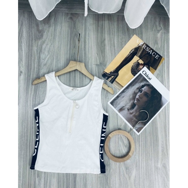 ÁO BA LỖ KHOÁ CHỮ CL EO MS80197