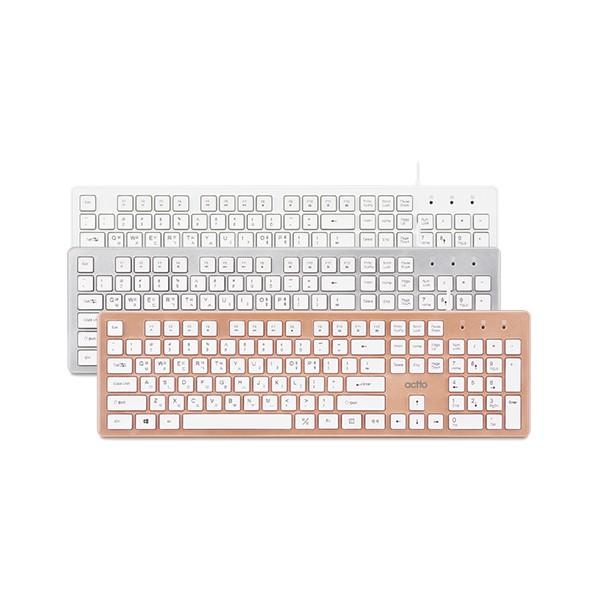Bàn phím văn phòng - Aurora Keyboard Actto KBD-46 HÀNG NỘI ĐỊA HÀN QUỐC CAO CẤP CHÍNH HÃNG | BigBuy360 - bigbuy360.vn