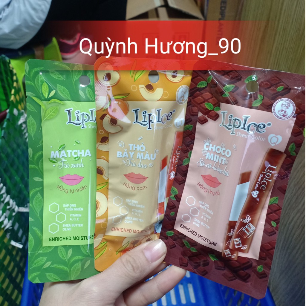 Son dưỡng LIPICE Sheer Color vị ngẫu nhiên