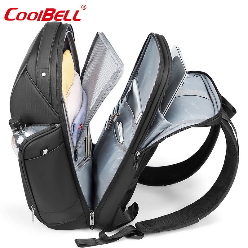 Balo Laptop CoolBell CB8232-15.6in, Thời Trang Nam Nữ Cao Cấp, Đi Học, Đi làm, Đi Chơi, Du Lịch, Trượt Nước - BH 3 Năm