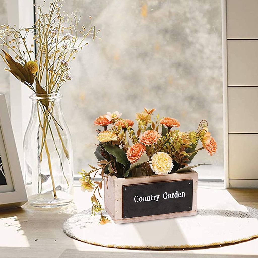 (Bất Ngờ) Hoa Tử Đinh Hương Tự Nhiên Không Phai Màu Giả Lụa Đẹp Mắt Trang Trí Phòng Khách