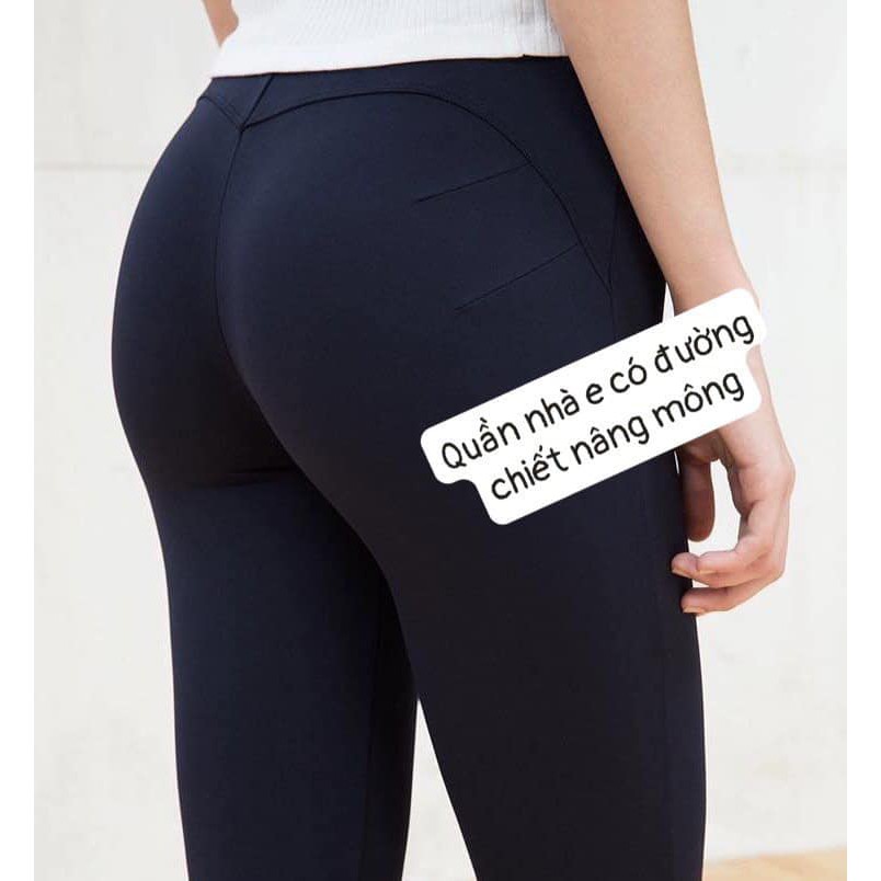 Quần Legging Đùi,Lửng Ngố, Dài, Nâng Mông Cạp Cao Siêu Hot Siêu Co Giãn Loại 1 Big Size Đến 80kg