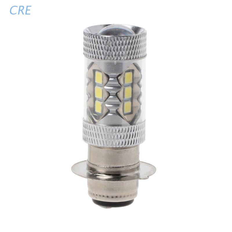 Đèn Pha LED PX15D H6 80W 6500K 16 LED Chuyên Dụng Cho Xe Mô Tô/Xe Đạp