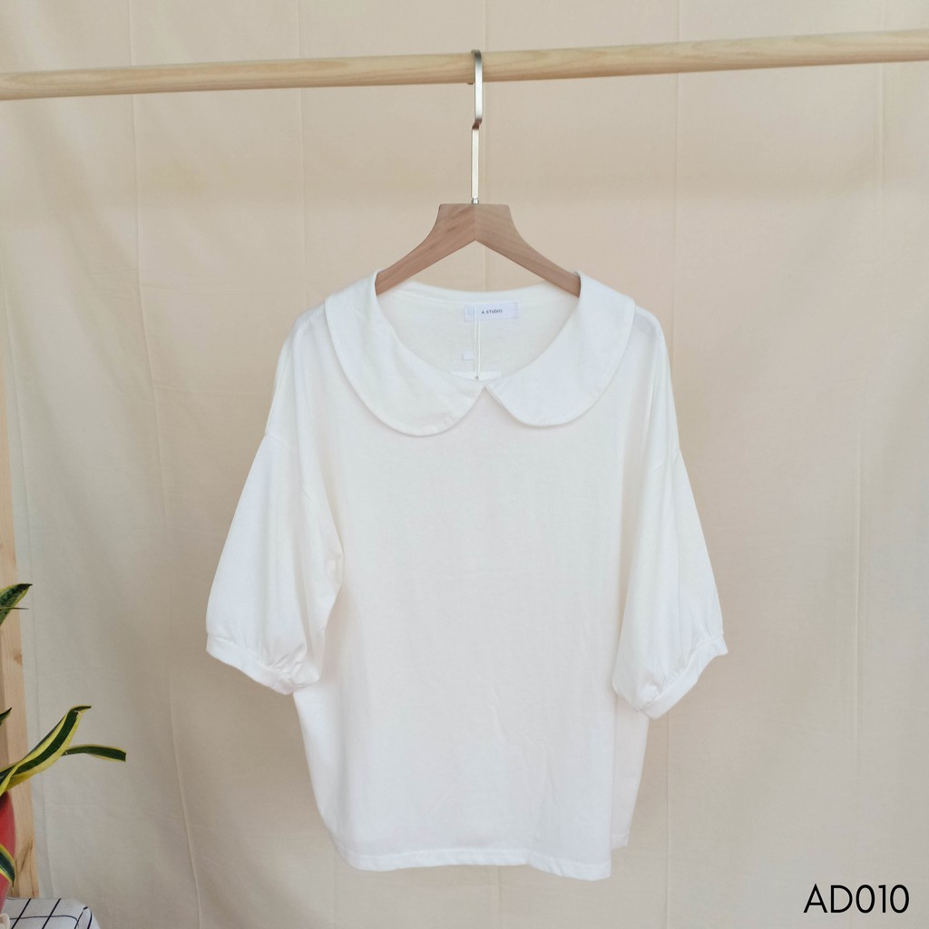 Áo Thun Cổ Sen Ulzzang