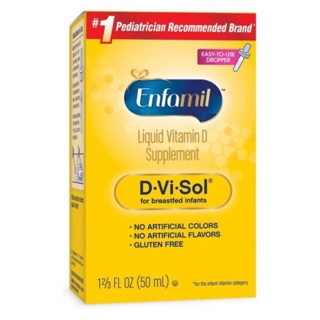 Bổ sung vitamin D Enfamil D visol 50ml