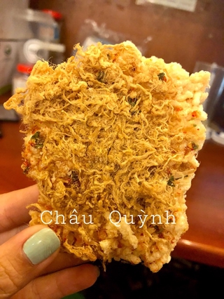 Cơm cháy siêu chà bông