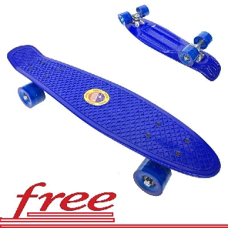 Ván trượt thể thao ,dành cho trẻ em và người lớn - Skateboard Penny, chịu được trọng lượng 90kg trở xuống (Xanh).