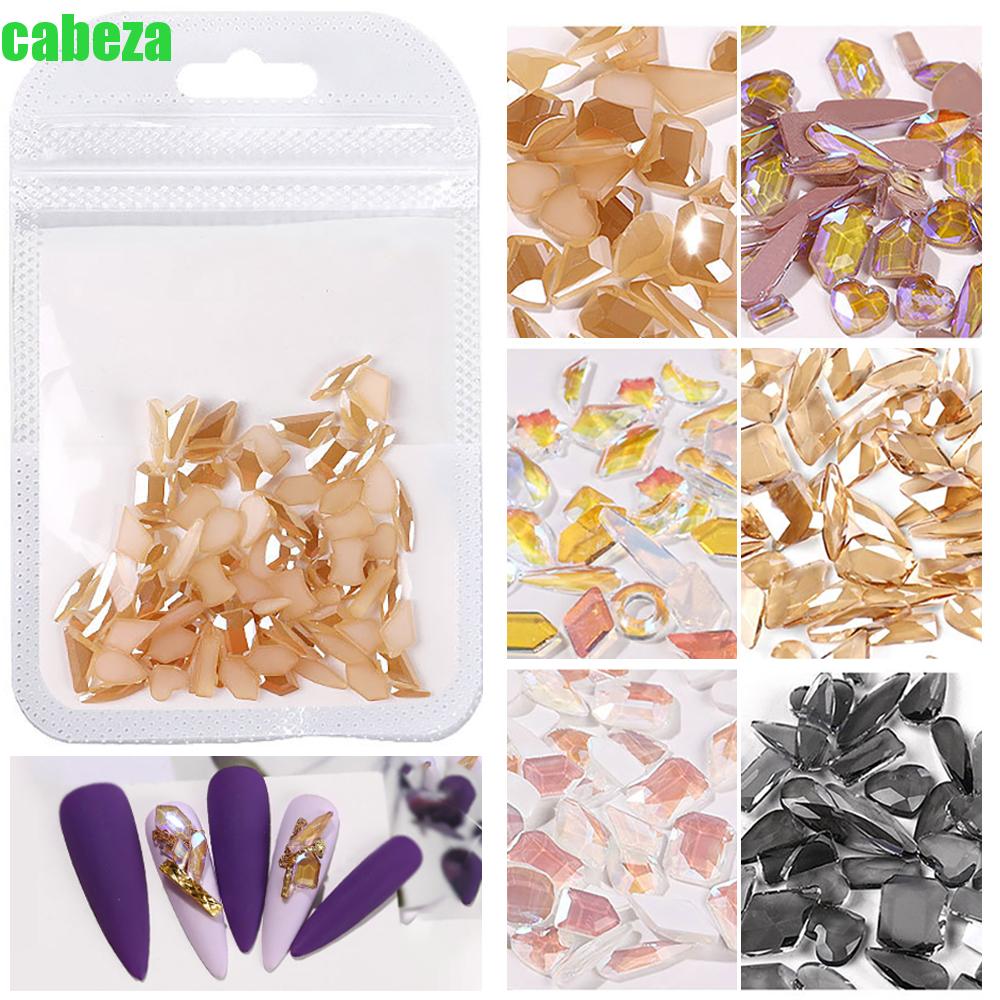 Bộ 50 phụ kiện trang trí móng tay họa tiết 3D nghệ thuật