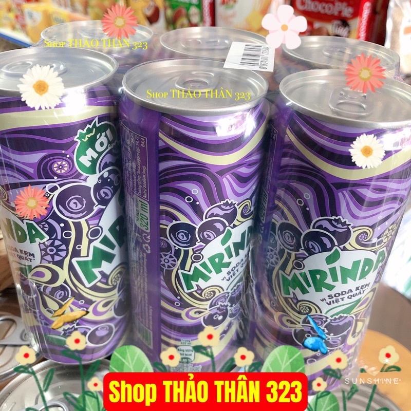 Nước Ngọt Mirinda Xá Xị / Vị Soda Kem