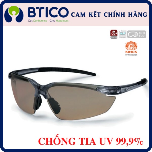 Kính bảo hộ King's KY713 Kính chống bụi,tia UV,chống trầy xước, đọng sương, bảo vệ mắt, đi xe máy, lao động, xây dựng