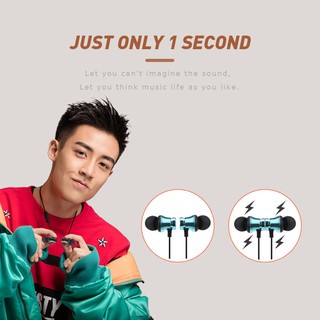 Tai Nghe Bluetooth Thể Thao Có Nam Châm Hít Cho ip/Android