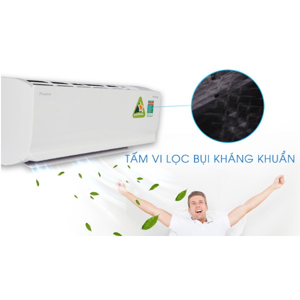 Điều Hòa Daikin Inverter 2 Chiều 18.000BTU/ (FTHF50RVMV/RHF50RVMV)/ Chính Hãng