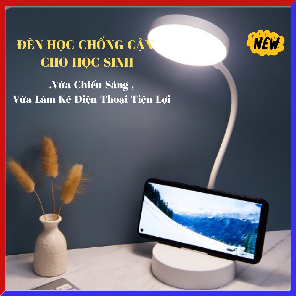 Đèn học để bàn, chống cận chống lại ánh sáng xanh giúp bạn thoải mái đọc sách và viết TIME HOME