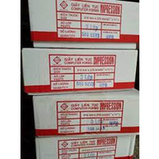 Giấy in liên tục A4(210*279) Liên Sơn
