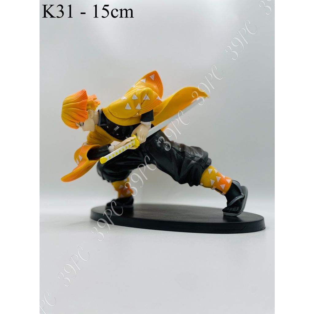 Mô Hình Thanh Gươm Diệt Quỷ - Kimetsu no Yaiba – Demon Slayer – Figure Zenitsu Tanjiro Nezuko Giyuu Shinobu
