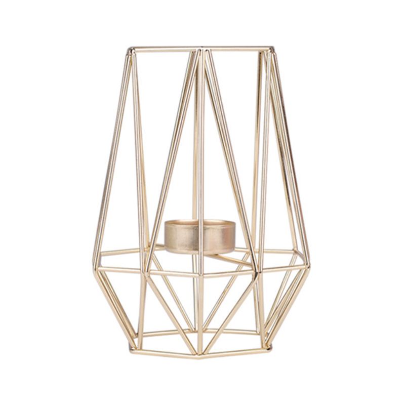 Chân Nến Bằng Sắt Phong Cách Bắc Âu Hiện Đại