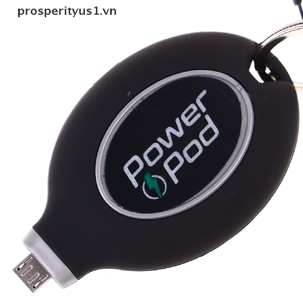 Pin Sạc Dự Phòng Mini 800mah Có Móc Khóa Chuyên Nghiệp [prosperityus1]