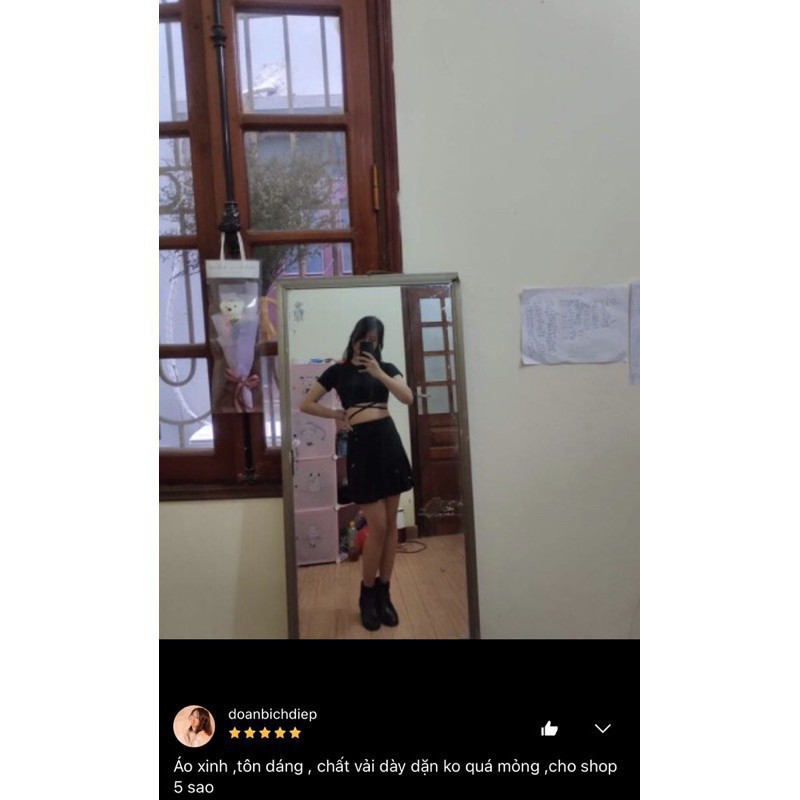 [ FreeShip Bill từ 50k ] Áo Croptop Thun Body Dây Đan Eo -  chất thun co giãn 4 chiều body HOT | BigBuy360 - bigbuy360.vn