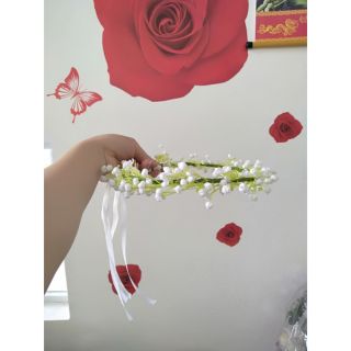 Vòng hoa baby đội đầu chụp hình kỷ yếu