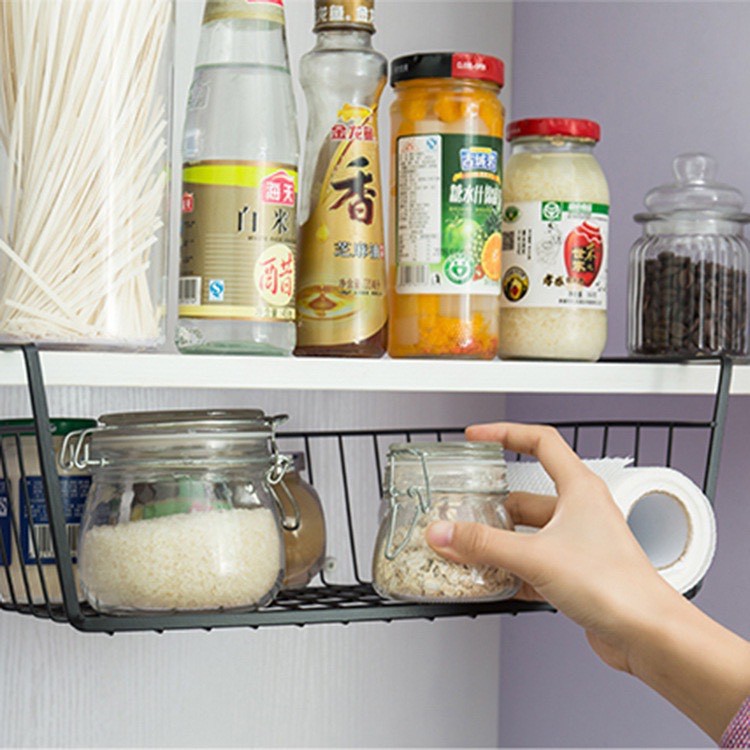 Giỏ Nhà Bếp Gài Tủ Tiết Kiệm Không Gian Giỏ Gài Bàn Học / Kệ Nhà Bếp / Kệ Nhà Tắm