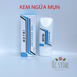 Motbi Kem Giảm Mụn ẩn Motbi Antiacne Gel 70g