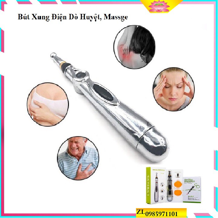 Bút Xung Điện Dò Huyệt Laze, Châm Cứu,  Xung Điện, Tìm Huyệt Đạo DRPEN W-912 Massage -senvangshop