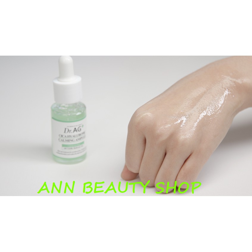 Tinh chất rau má DR.AG+ Cica hyaluronic calming Ampule 25ml | BigBuy360 - bigbuy360.vn