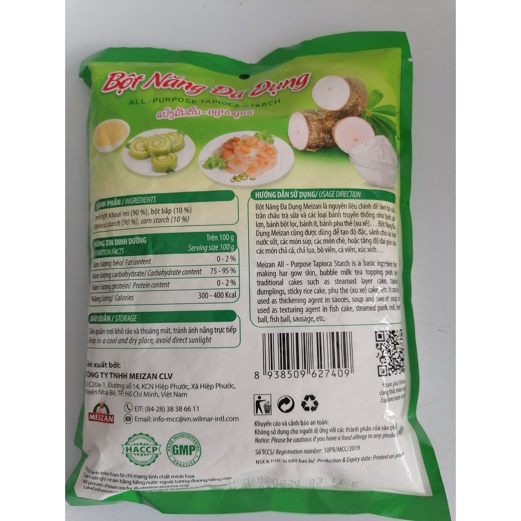 [400g] Bột năng đa dụng [VN] MEIZAN All – Purpose Tapioca Starch