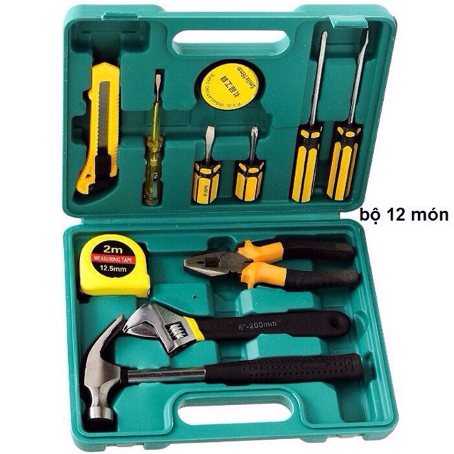 Bộ dụng cụ sửa chữa đa năng 12 món