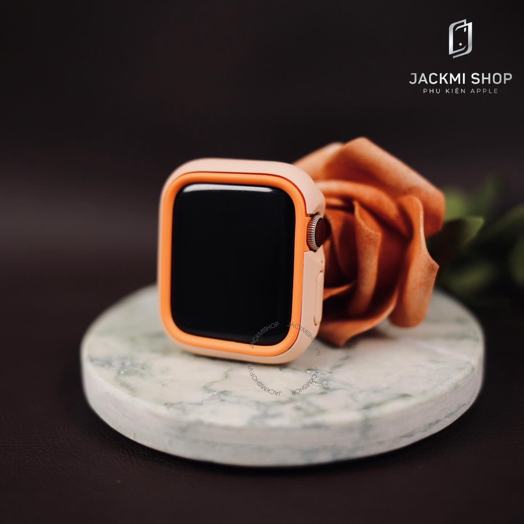 [COMBO 2 MÓN] DÂY DA BÊ SWIFT KHÓA BƯỚM CHO APPLE WATCH + ỐP VIỀN RHINOSHIELD CHO APPLE WATCH (DÂY DA BẢO HÀNH 1 NĂM)