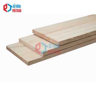 Gỗ thông nhập khẩu 25mm x 200mm x 1200mm ( 03 thanh )